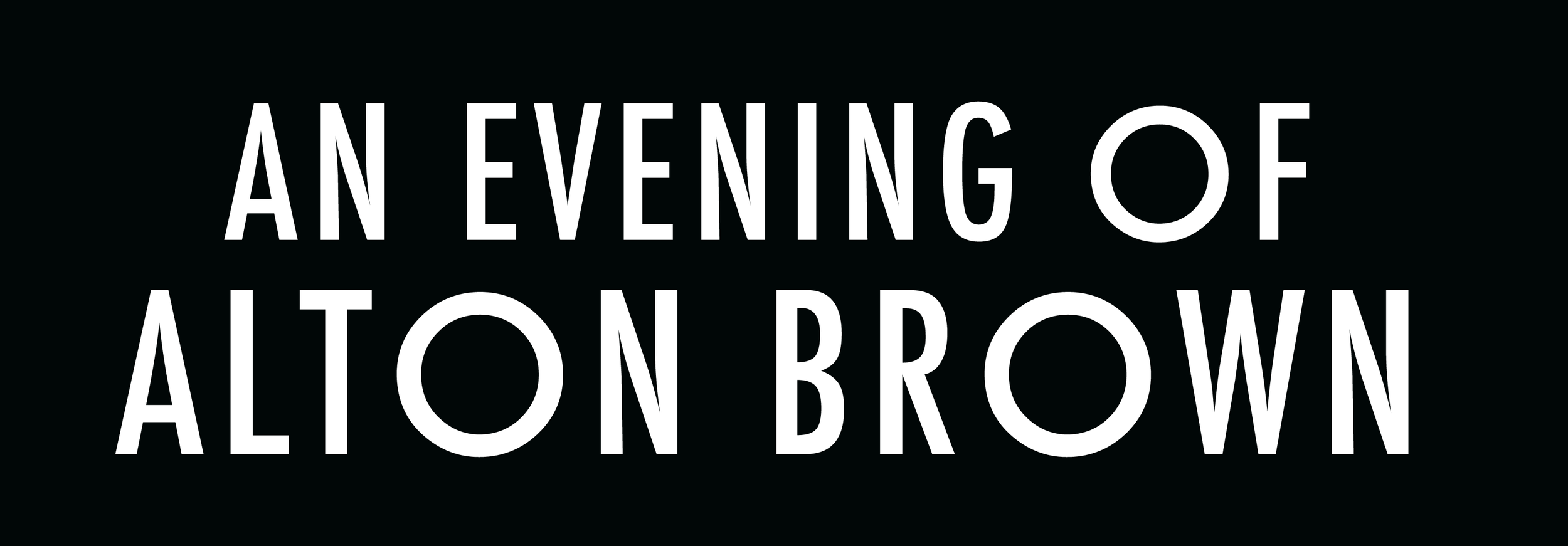 An Evening of Alton Brown